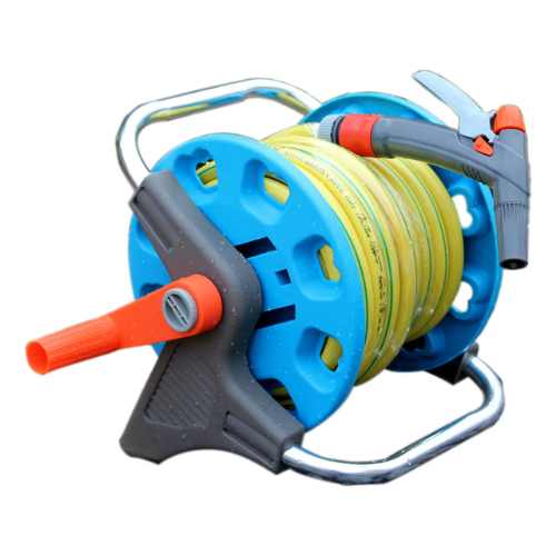 15m Garden Hose Pipe Reel Set - Mega Cart