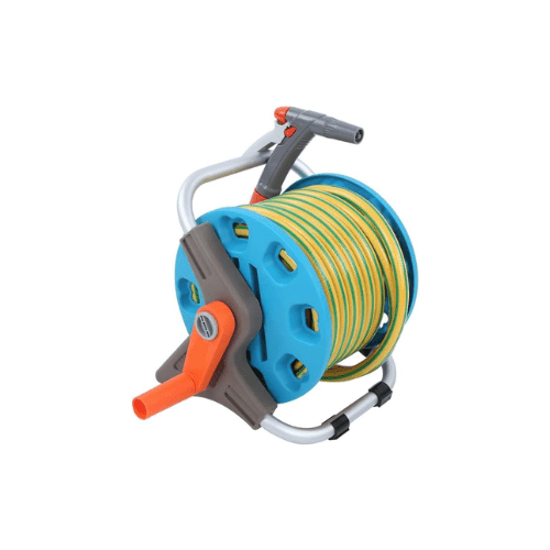 15m Garden Hose Pipe Reel Set - Mega Cart