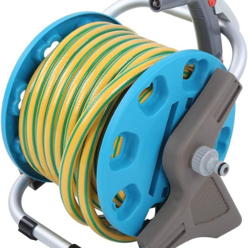15m Garden Hose Pipe Reel Set - Mega Cart