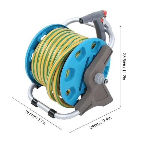 15m Garden Hose Pipe Reel Set - Mega Cart