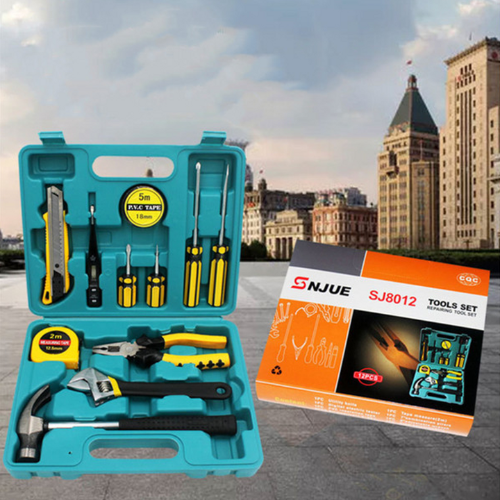 16 Piece Portable Home Tool Set - Mega Cart
