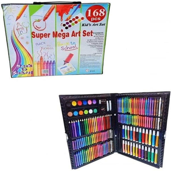 168 Piece Super Mega Art Set