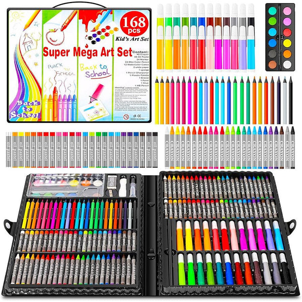 168 Piece Super Mega Art Set