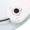 180KG Round Glass Digital Bathroom Scale with LCD Display - Mega Cart