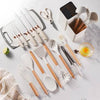 19-Piece Silicone Kitchenware Set with Organiser Container - Mega Cart