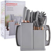19-Piece Silicone Kitchenware Set with Organiser Container - Mega Cart