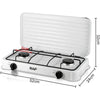 2 Burner Portable Gas Stove - Mega Cart