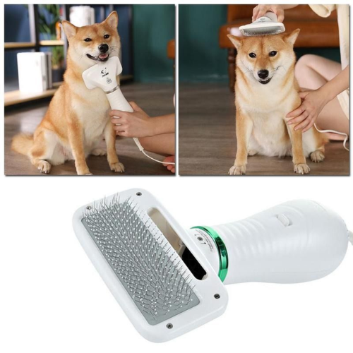 2-in-1 Pet Grooming Dryer & Brush - Mega Cart