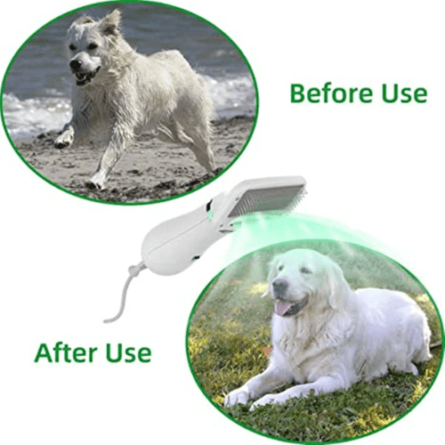 2-in-1 Pet Grooming Dryer & Brush - Mega Cart