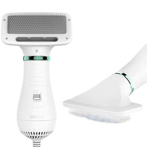 2-in-1 Pet Grooming Dryer & Brush - Mega Cart