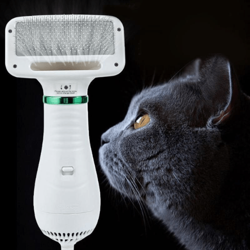 2-in-1 Pet Grooming Dryer & Brush - Mega Cart