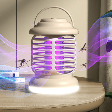 2-in-1 Waterproof LED Mosquito Zapper for Indoor & Outdoor Use - Mega Cart