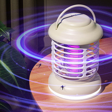 2-in-1 Waterproof LED Mosquito Zapper for Indoor & Outdoor Use - Mega Cart