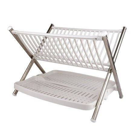 2-Layer Foldable Kitchen Dish Rack - Mega Cart