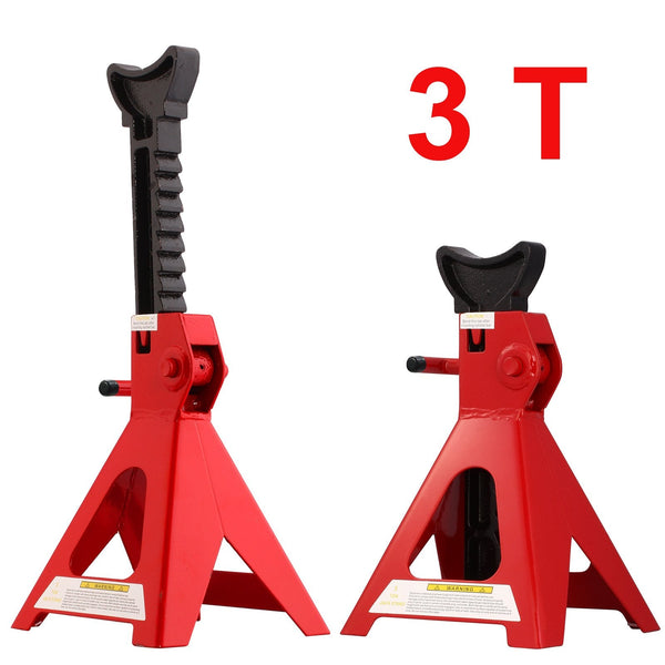 2-Piece 3 Ton Jack Stand Set - Mega Cart