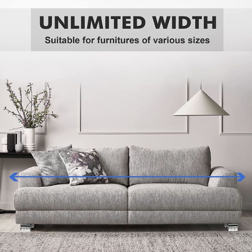 2 Piece Adjustable Furniture Moving Roller with Wheels - Mega Cart