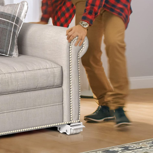2 Piece Adjustable Furniture Moving Roller with Wheels - Mega Cart