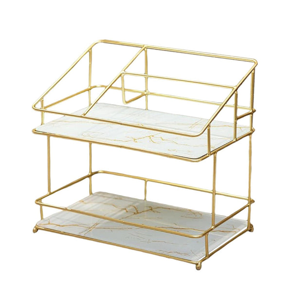 2-Tier Bathroom Organizer Rack - Mega Cart