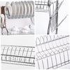 2 Tier Dish Drainer Rack - Mega Cart