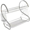 2 Tier Dish Drainer Rack - Mega Cart