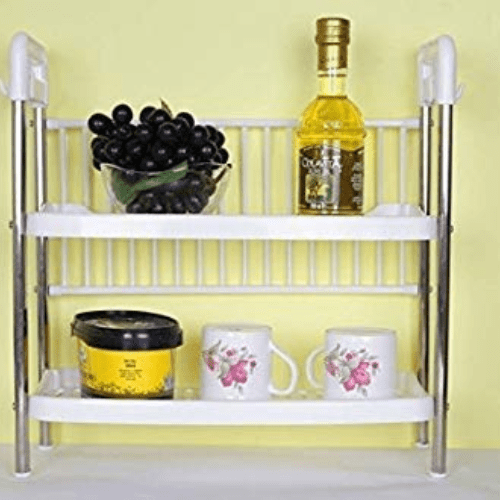 2-Tier Kitchen Storage Rack - Mega Cart