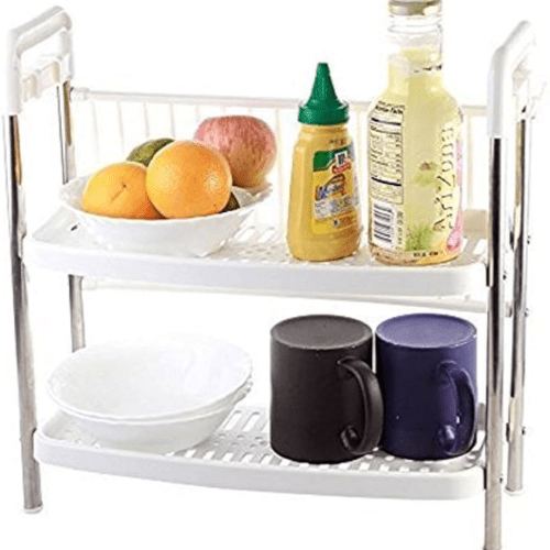 2-Tier Kitchen Storage Rack - Mega Cart