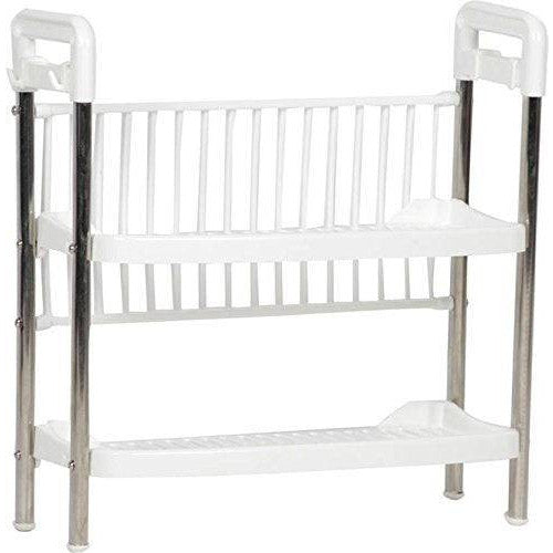 2 Tiers Kitchen Dish Drying Rack - Mega Cart