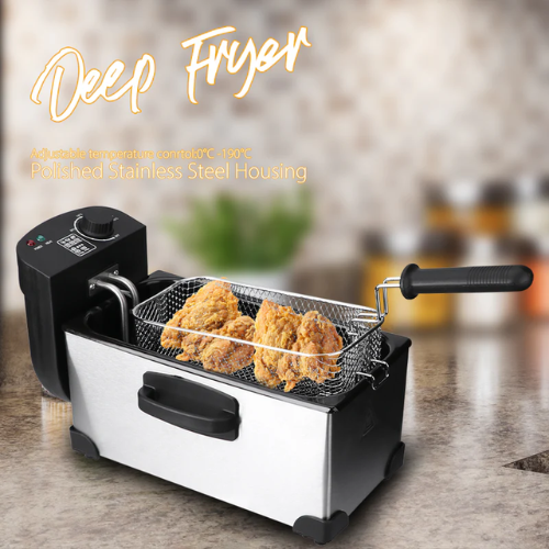 2000W Electric Deep Fryer - Mega Cart