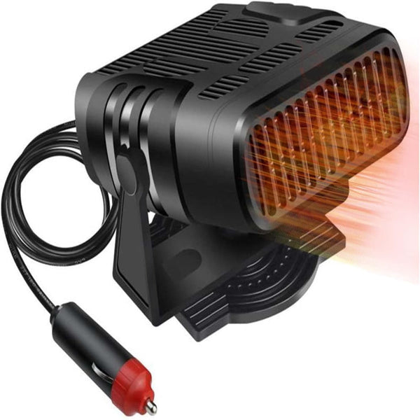 200W Mini Car Heater 12V Portable Heating Fan - Mega Cart