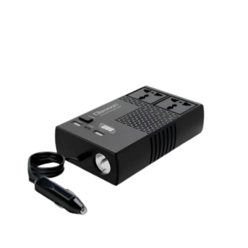 200W Power Inverter With 2 USB Ports - Mega Cart