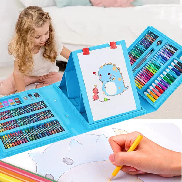 208 Pcs Art Supplies Kit for Kids