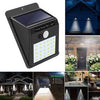 25 LED Solar Motion Sensor Wall Lights - IP65 Waterproof - Mega Cart