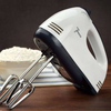 260W Hand Mixer with 7 Speeds and Stainless Steel Beaters - Mega Cart