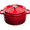 28cm Cast Iron Casserole Pot with Lid - Mega Cart
