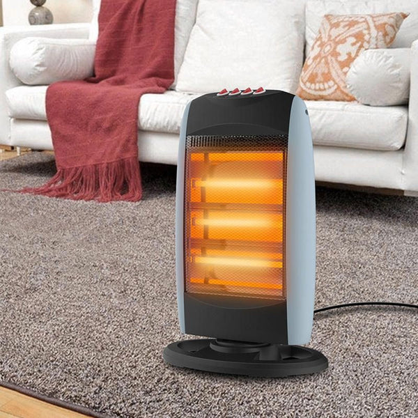 3-Bar Halogen Heater with Adjustable Heat Settings - Mega Cart