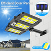 3 Heads Smart Solar Outdoor Light - Mega Cart