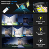 3 Heads Smart Solar Outdoor Light - Mega Cart