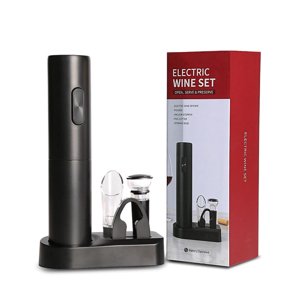 3 in 1 Electric Wine Opener Set - Mega Cart