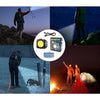 3-in-1 LED Headlamp with Waist and Wrist Mounting - Mega Cart