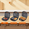 3-in-1 Non-stick Sandwich Maker with Removable Plates - Mega Cart