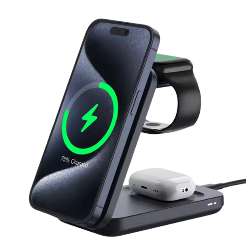 3 in 1 Wireless Charging Station - Mega Cart