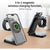 3 in 1 Wireless Charging Station - Mega Cart