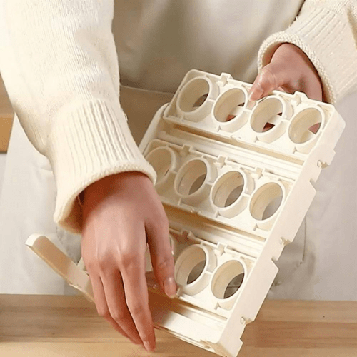 3 Layer Foldable Egg Storage Box - Mega Cart