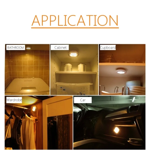 3 Piece LED Wall Lamp With Remote Control - Mega Cart