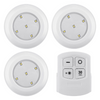 3 Piece LED Wall Lamp With Remote Control - Mega Cart