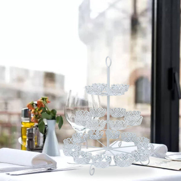 3-Tier Cupcake Stand Display - Mega Cart