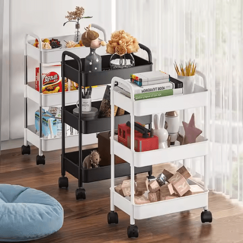 3-Tier Organizer With Wheels - Mega Cart