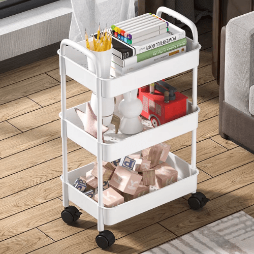 3-Tier Organizer With Wheels - Mega Cart