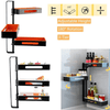 3-Tier Rotating Corner Shelves - Mega Cart