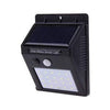 30 LED Solar-Powered Waterproof Wall Light with Smart Sensor - Mega Cart